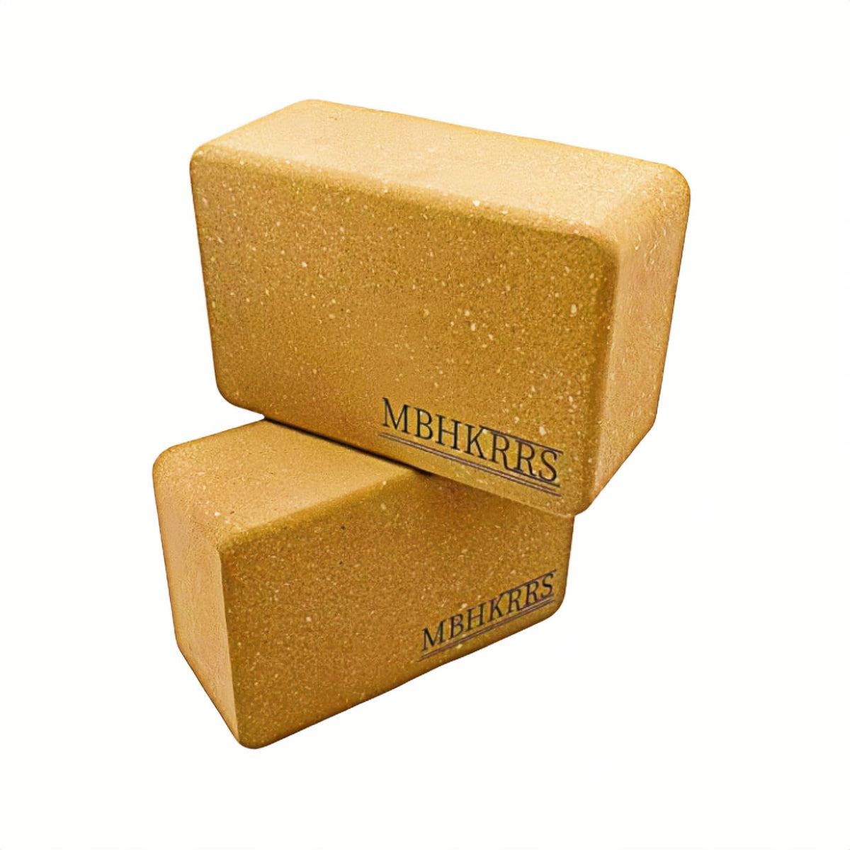 Yoga Block - Fine-Grain Cork Block, Yoga Equipment, Home Gym Accessory, Pilates Tool, Lightweight for Travel, Extra Firm Workout Accessory with Comfortable Edges