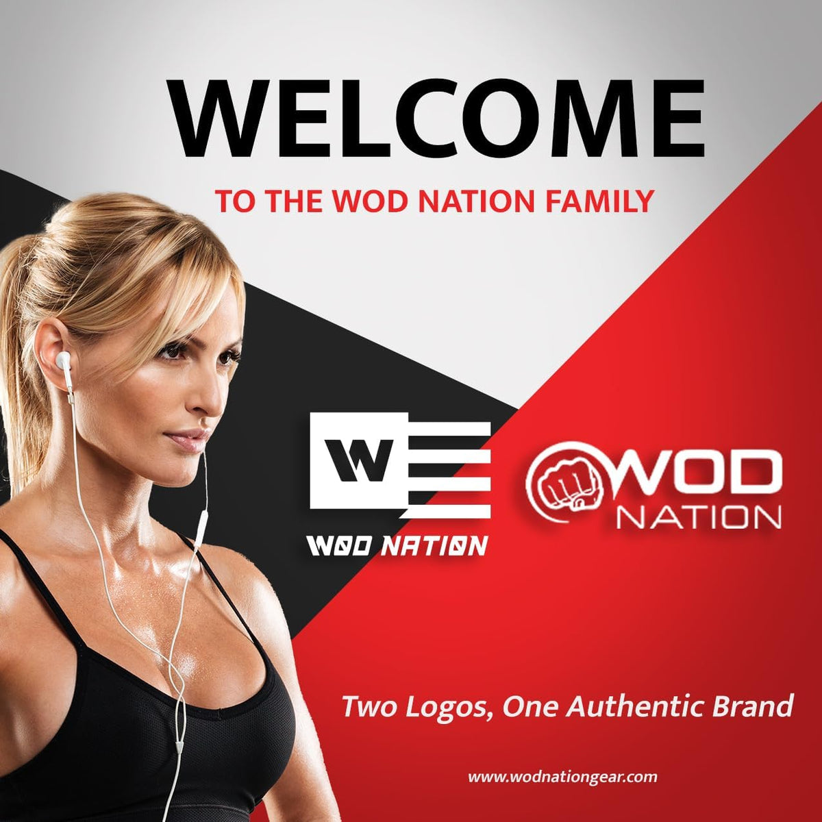 WOD Nation Weighted Jump Rope for Women & Men - 1 Pound (1LB) Adjustable Heavy Speed Jump Rope Handles with Removable Weights 4Crossfit, Cross Training, Boxing.