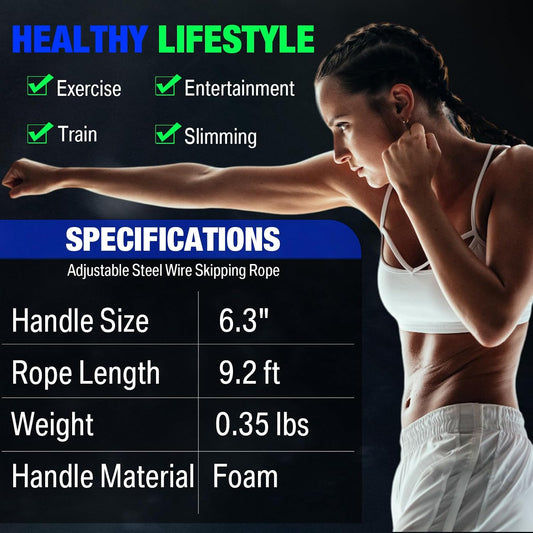 Hydren 24 Pcs Jump Ropes for Fitness Bulk with Ball Bearings, Adjustable