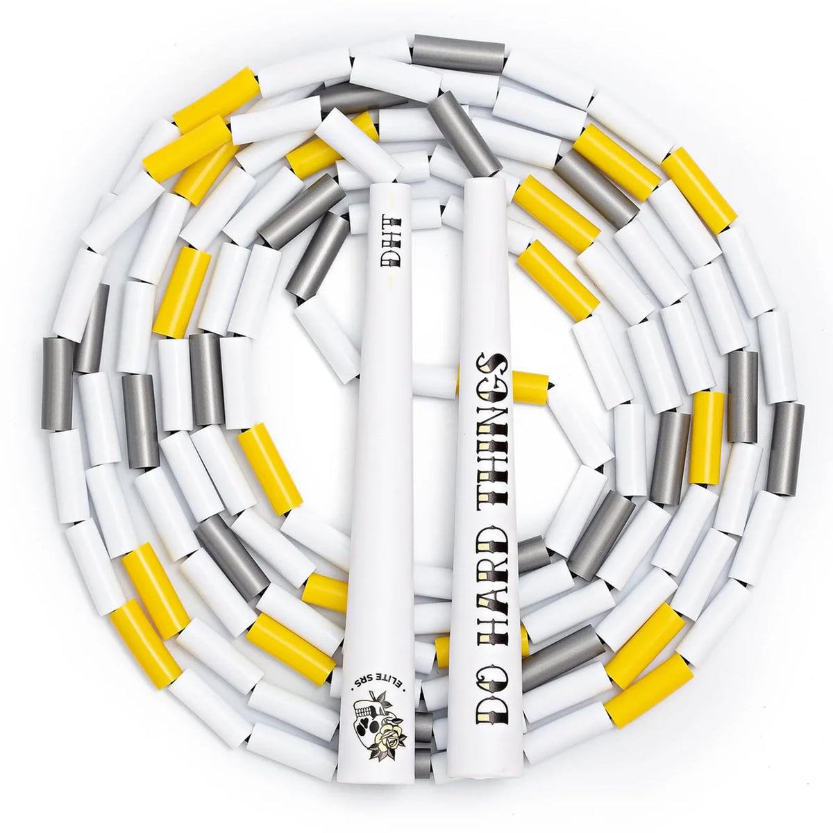 Elite Jumps Edge Beaded Adjustable Jump Rope, Do Hard Things