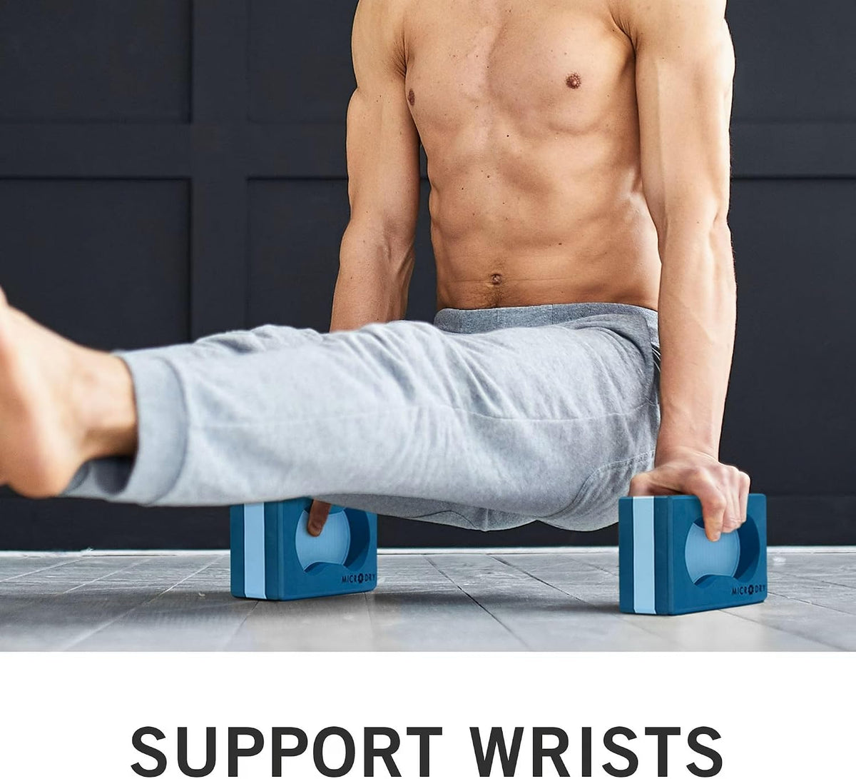 Microdry Sure-Grip Yoga Blocks Collection