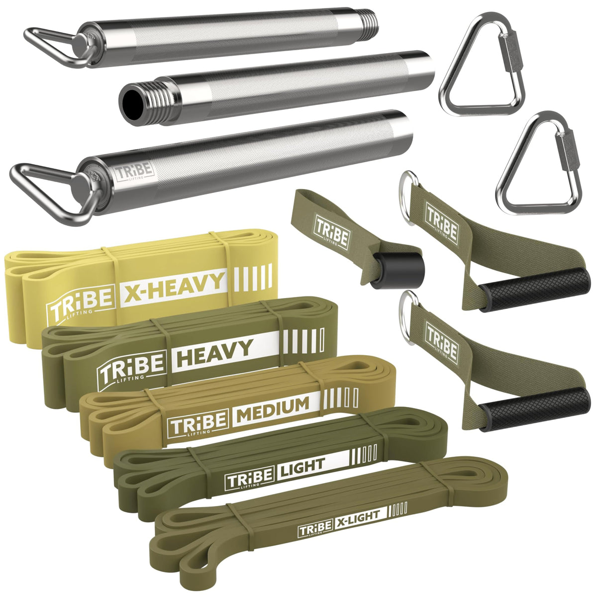 Long Resistance Bands Set, 5 Pull Up Assistance Bands for Working Out