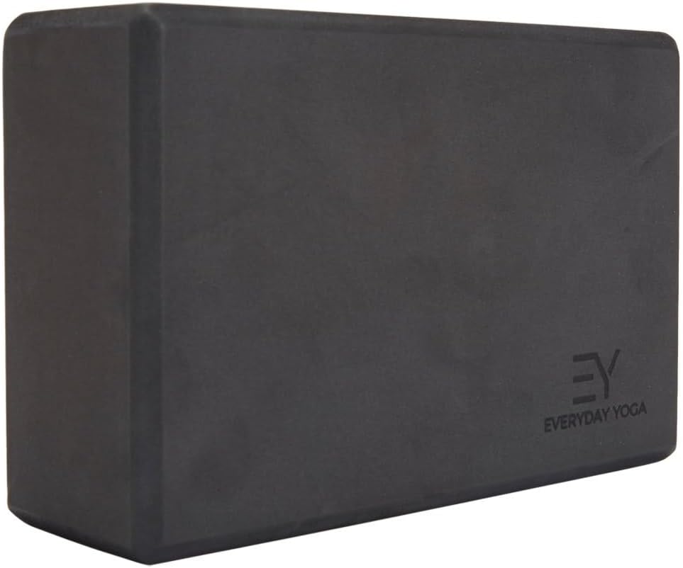 Everyday Yoga Premium Foam Block, 3in/4in/5in Thick, Multi Colors, 1 Block