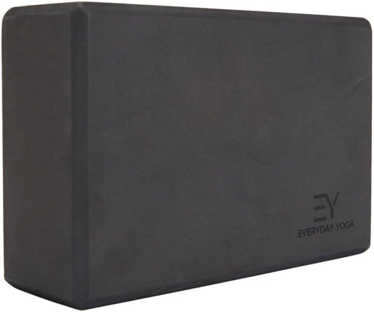 Everyday Yoga Premium Foam Block, 3in/4in/5in Thick, Multi Colors, 1 Block