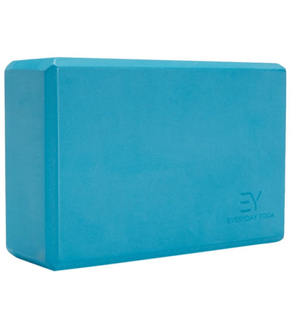 Everyday Yoga Premium Foam Block, 3in/4in/5in Thick, Multi Colors, 1 Block