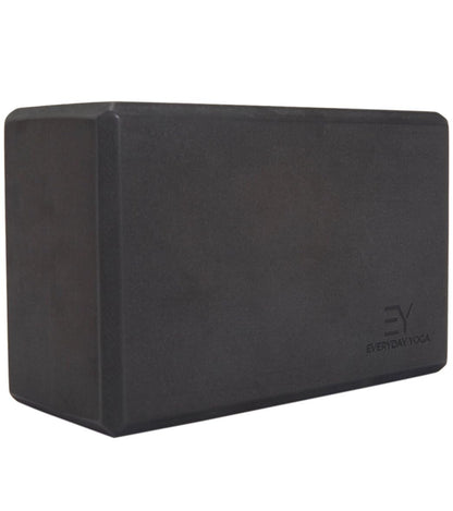 Everyday Yoga Premium Foam Block, 3in/4in/5in Thick, Multi Colors, 1 Block