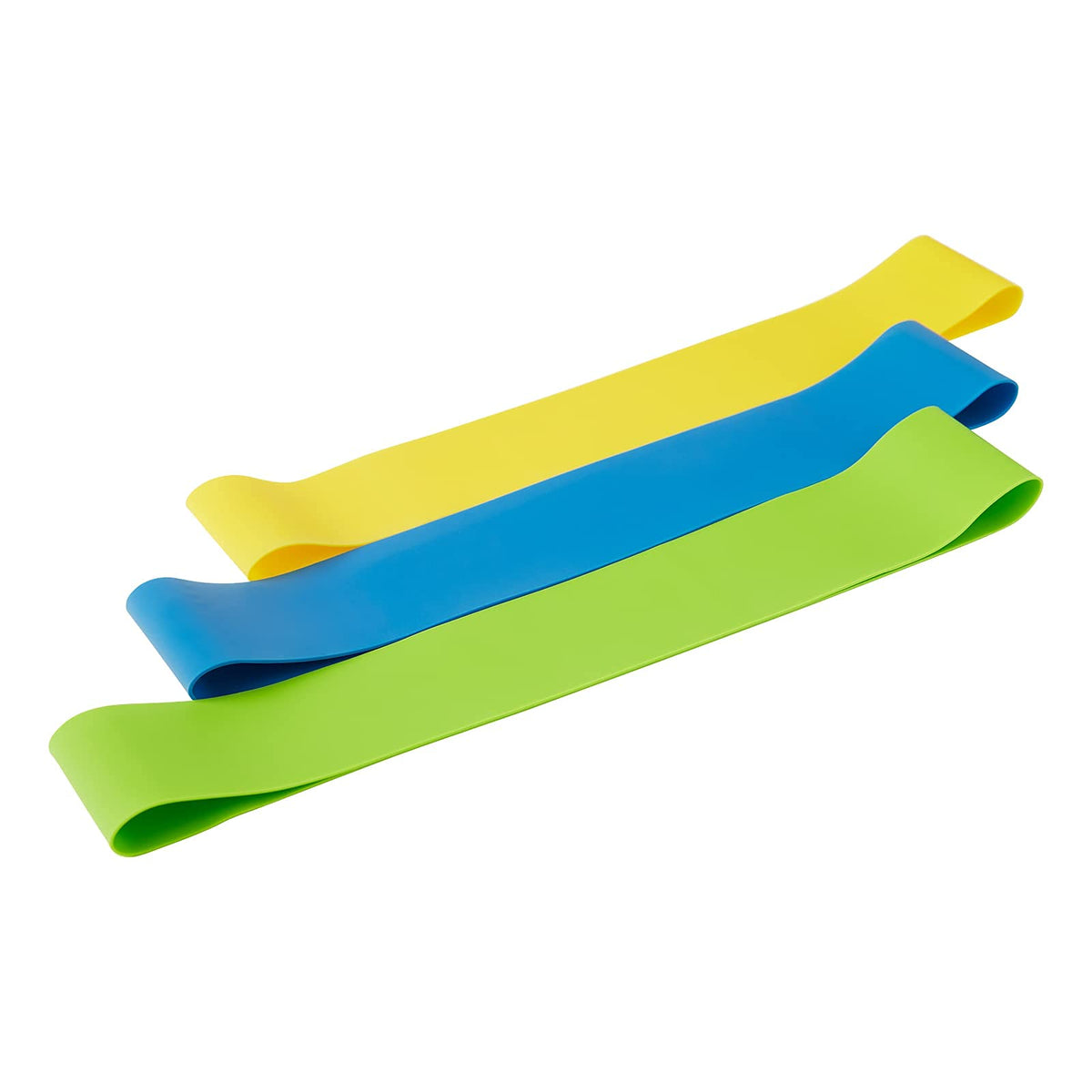 Beachbody Resistance Bands for Booty and Thigh Workouts, Unisex Strength Workout Exercise Loops for Women & Men, Light, Medium & Heavy Resistance Levels, 12 Inch, 3 Pack