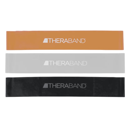 THERABAND Resistance Band Loop Set, 12", Exercise, Workout, Therapy