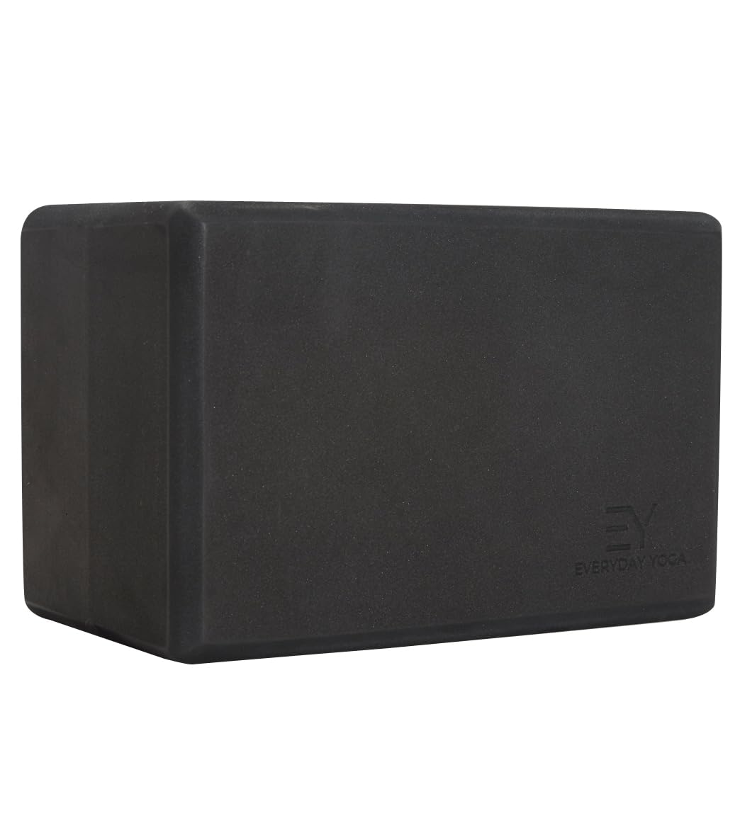 Everyday Yoga Premium Foam Block, 3in/4in/5in Thick, Multi Colors, 1 Block