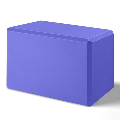 biguphate 2 Pack Yoga Blocks, 3"x6"x9" Beveled Edges Non-Slip, Yoga Bricks