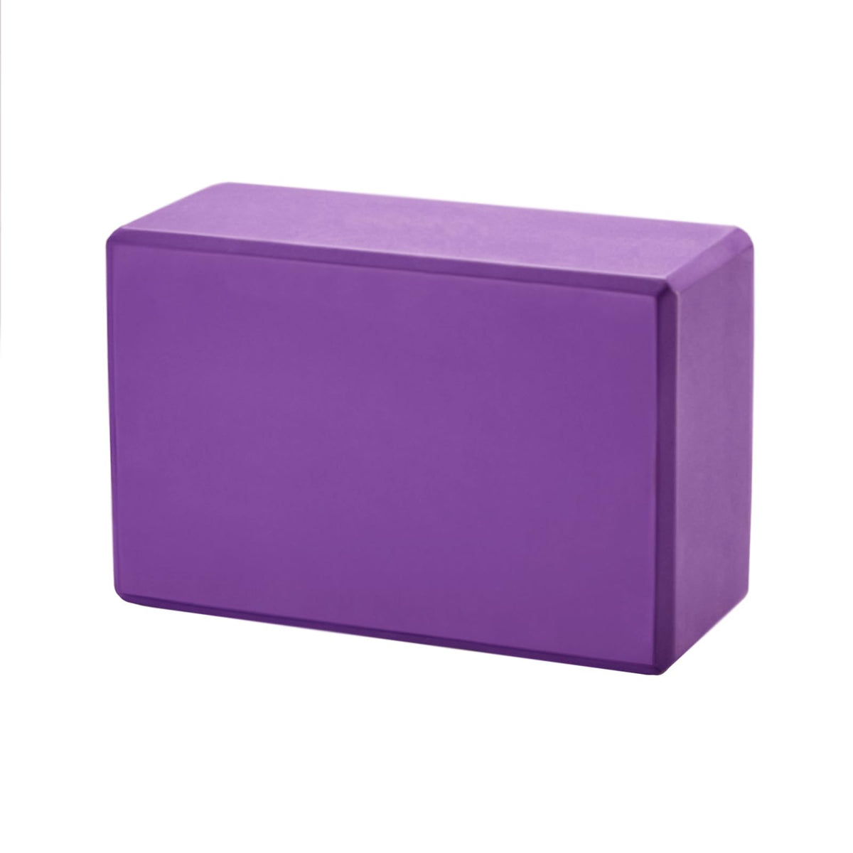 High-Density EVA Yoga Block – Hard & Thick (250g) Block for Yoga, Pilates, Dance Workout – Non-Slip Exercise Brick for Beginners, 9x6x4 Inches