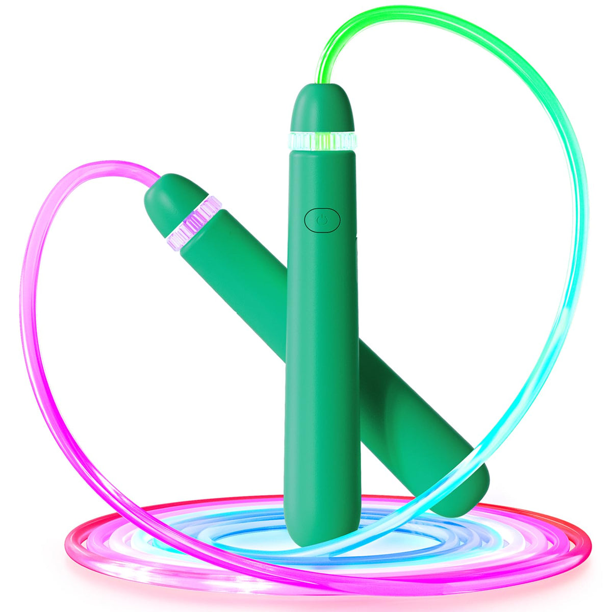 LED Light Up Jump Rope for Kids – Glow, Rechargeable, Exercise