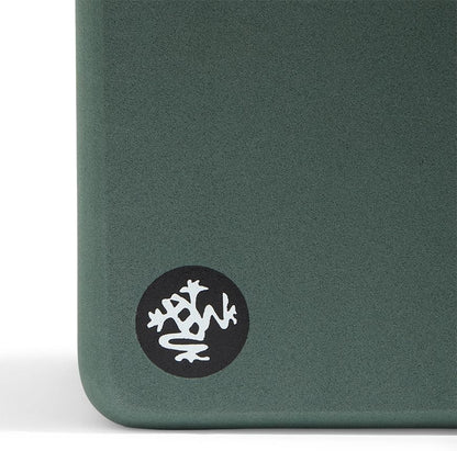 Manduka Foam Yoga Block - Recycled EVA Foam Block with Ergonomic Support, Yoga Equipment, Home Gym Accessory, & Pilates Tool, Lightweight for Travel, High Density, Comfortable Edges