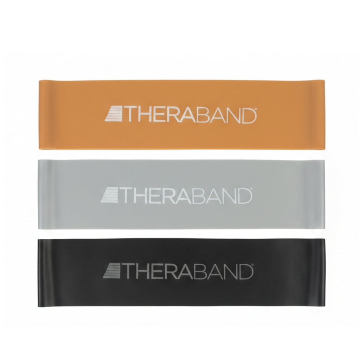 THERABAND Resistance Band Loop Set, 12", Exercise, Workout, Therapy