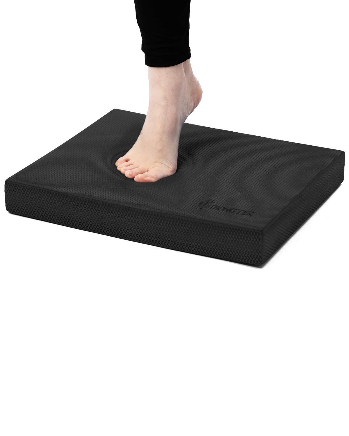 StrongTek Foam Balance Pad, High-Density TPE, 15.8 x 13 x 2 in, Non-Slip