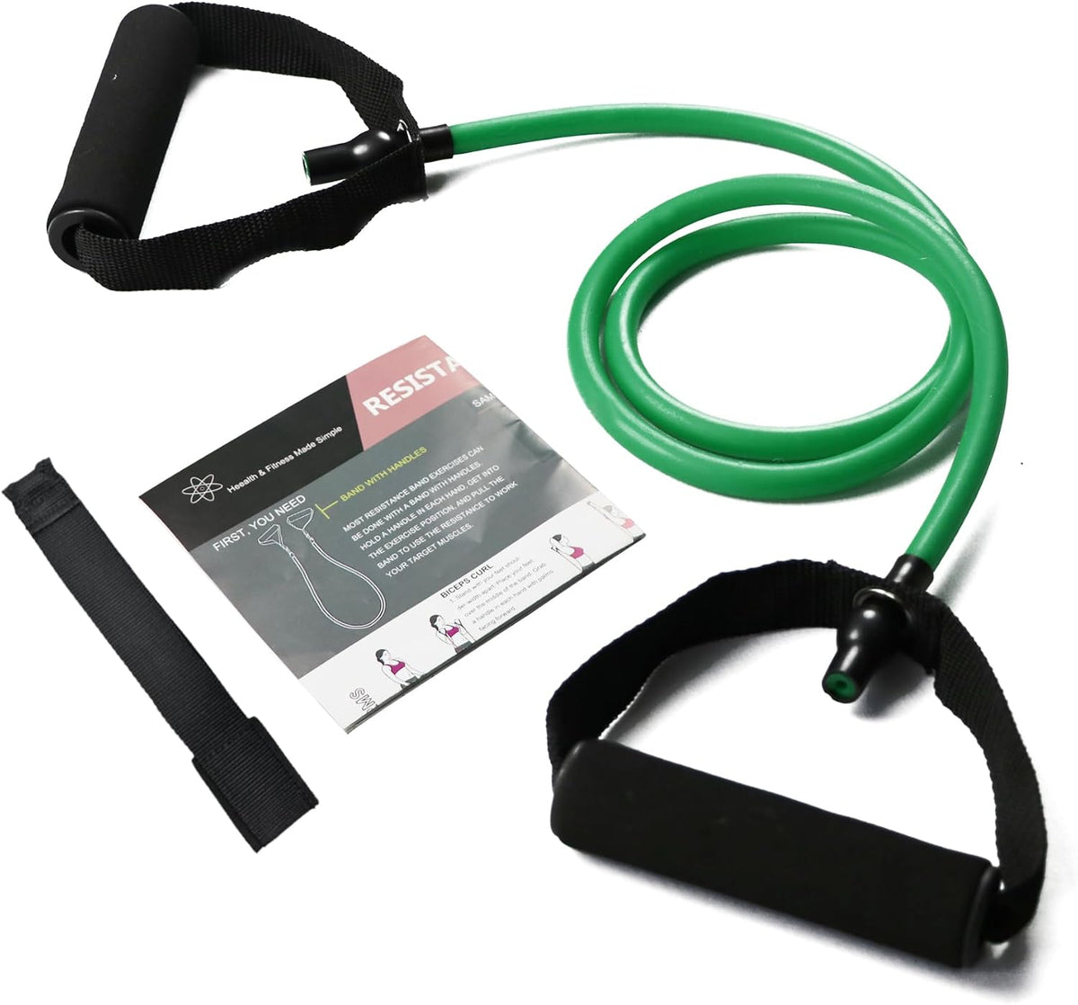 Resistance Bands with Handles, Exercise Bands with Handles, Door Anchor