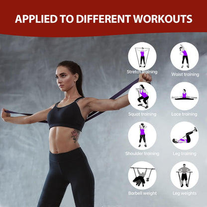 Resistance Bands, Pull Up Assistance Bands Set for Men & Women, Exercise Workout Bands for Working Out, Muscle Training, Physical Therapy, Body Stretching
