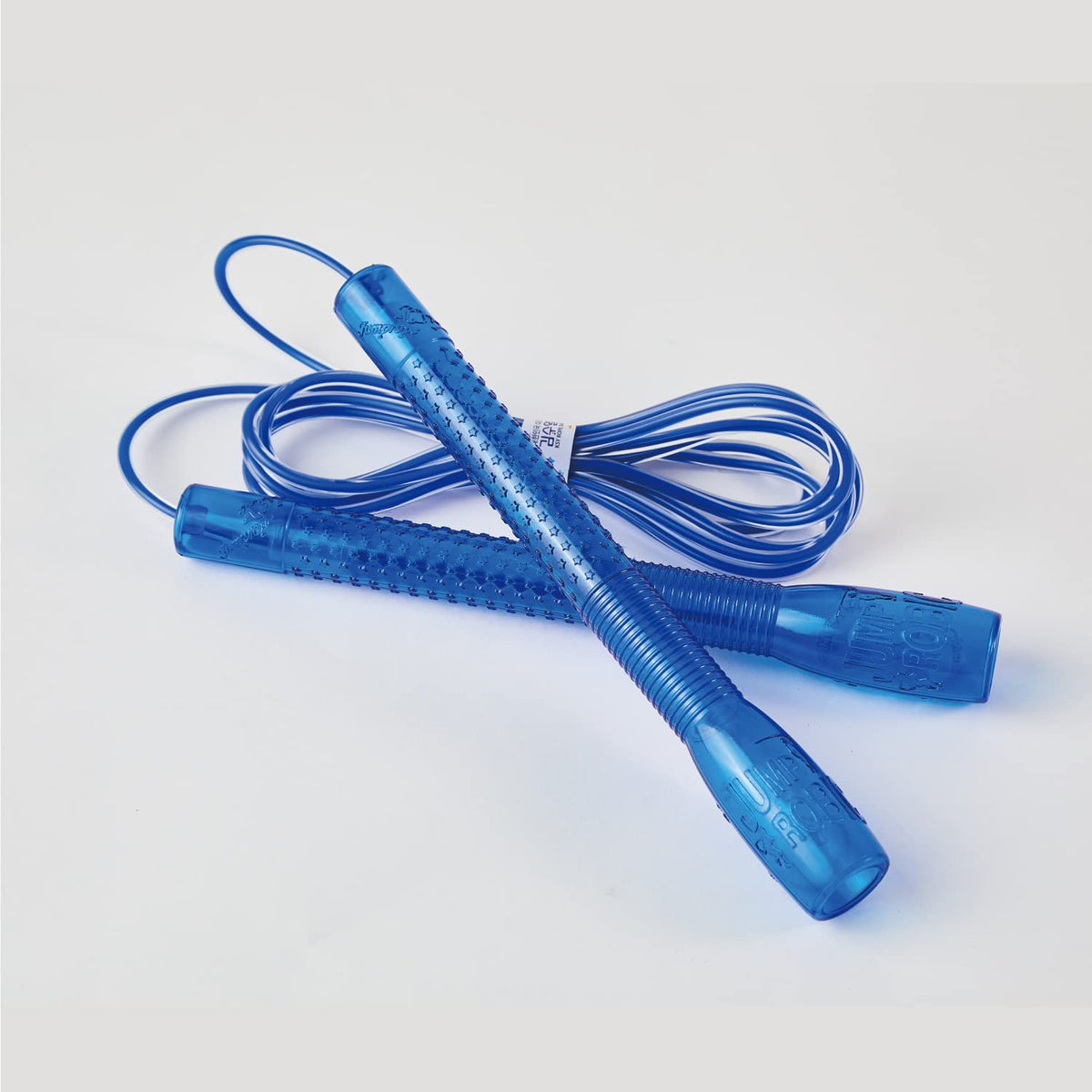 Skipping Jump Rope for Fitness Workout - Light Weight, Adjustable, Tangle Free, Excellent line control for Cardio Boxing, CrossFit, Training Exercise All Ages and Gender ( Special Luxury, KA-220, Made in Korea)