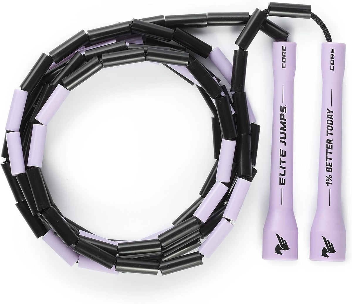Elite Jumps 1-inch Beaded Jump Rope, Adjustable Shatterproof