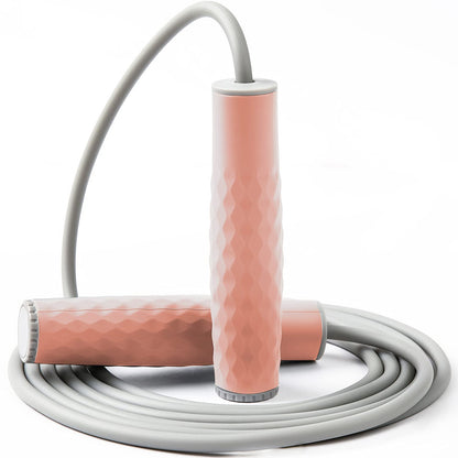 Weighted Jump Rope Workout-1LB Professional Skipping Rope with Adjustable Length and Silicone Comfortable Grips,Heavy Jumpropes Adults Fitness Women Men,Cardio Boxing Endurance Training Exercise