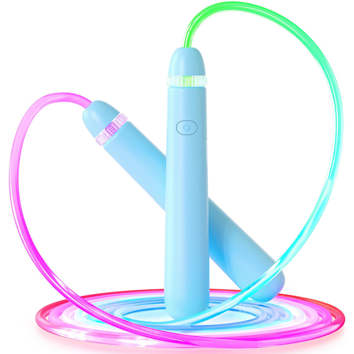 LED Light Up Jump Rope for Kids – Glow, Rechargeable, Exercise