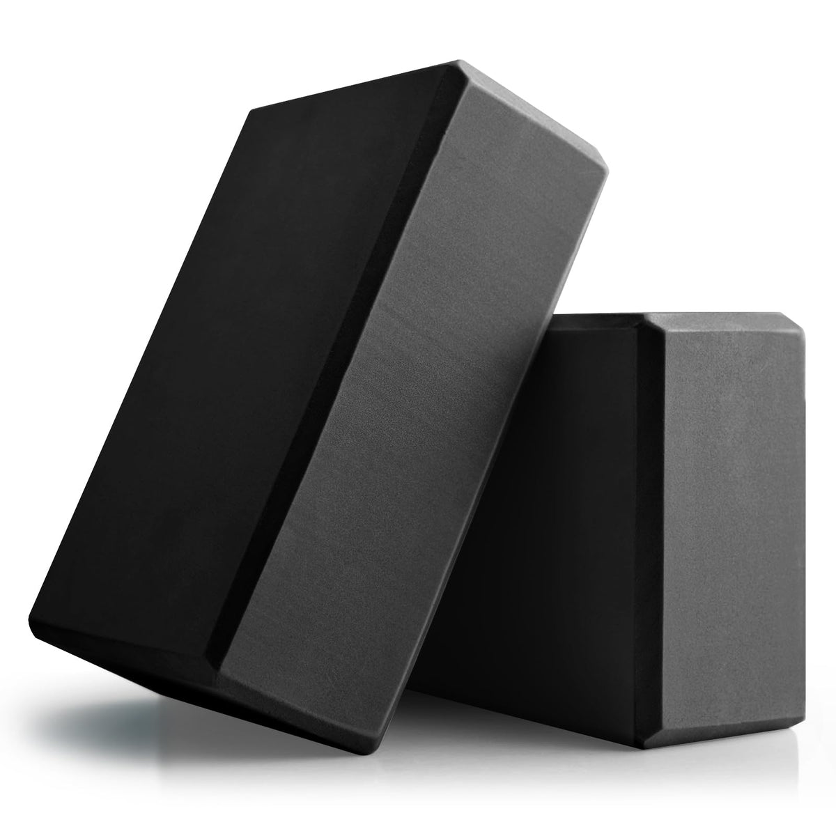 Yoga Blocks 2 Pcs, 9"x6"x3" Yoga Brick Foam Blocks EVA Foam Block Yoga Props Accessories for Yoga Pilates Stretching and Meditation