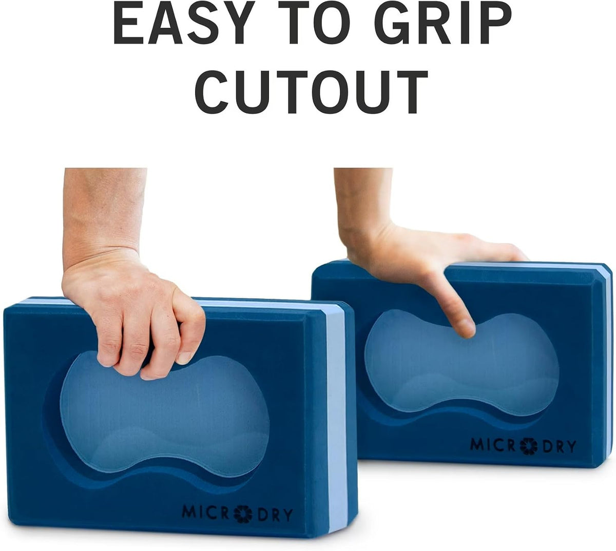 Microdry Sure-Grip Yoga Blocks Collection