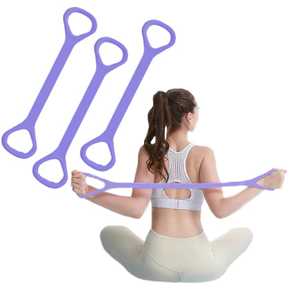 Figure 8 Fitness Resistance Bands with Handles for Working Out