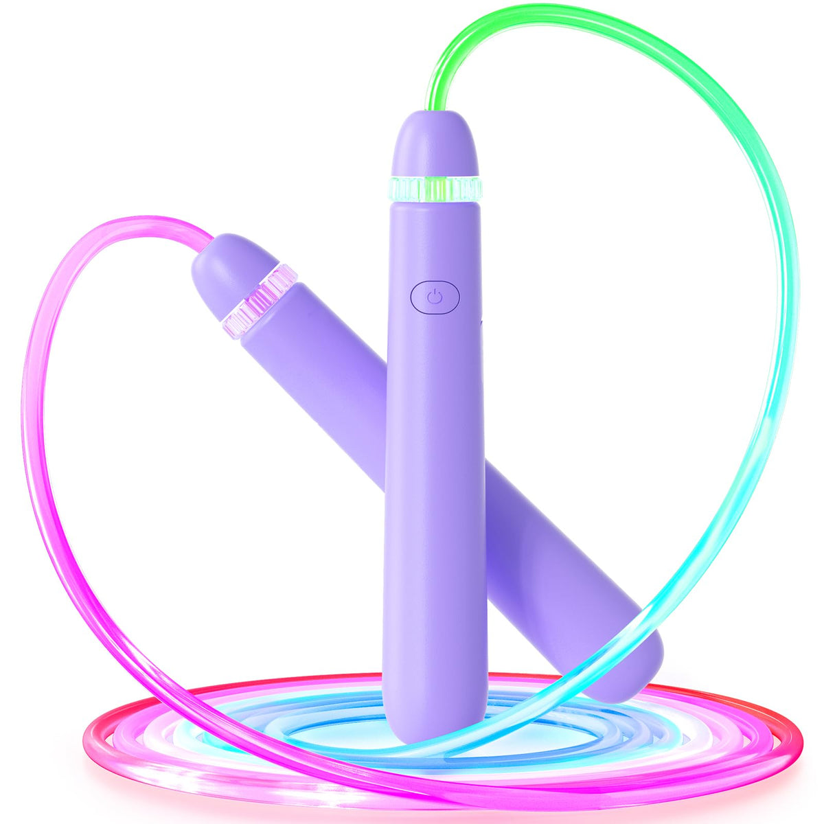 LED Light Up Jump Rope for Kids – Glow, Rechargeable, Exercise