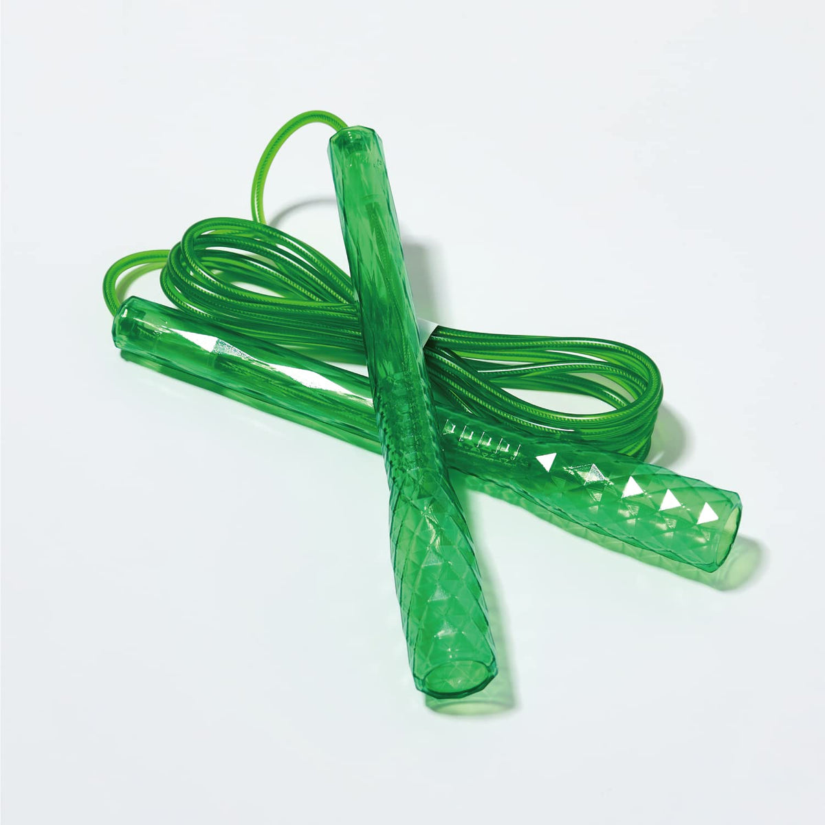 Skipping Jump Rope for Fitness Workout - Light Weight, Adjustable, Tangle Free, Excellent line control for Cardio Boxing, CrossFit, Training Exercise All Ages and Gender ( Special Luxury, KA-220, Made in Korea)