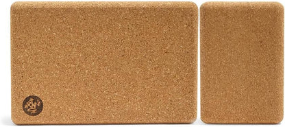 Manduka Yoga Block - Fine-Grain Block, Yoga Equipment, Home Gym Accessory, Pilates Tool, Lightweight for Travel, Extra Firm Workout Accessory with Comfortable Edges