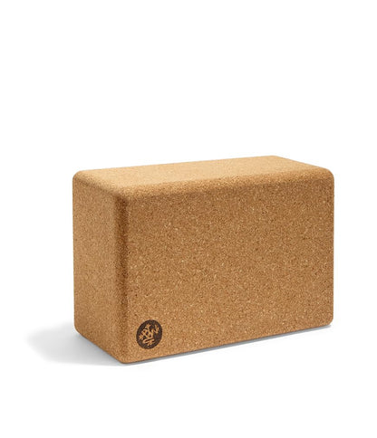 Manduka Yoga Block - Fine-Grain Block, Yoga Equipment, Home Gym Accessory, Pilates Tool, Lightweight for Travel, Extra Firm Workout Accessory with Comfortable Edges