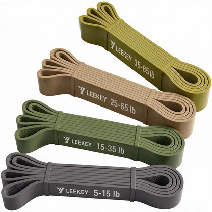 LEEKEY Resistance Bands Set for Pull Up Assistance & Exercise