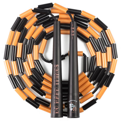 Elite Jumps Edge Beaded Adjustable Jump Rope, Do Hard Things