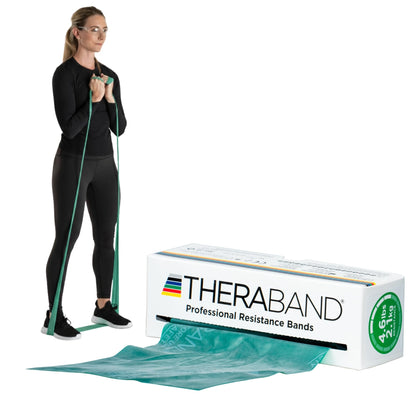 THERABAND Resistance Bands, Exercise Band, Physical Therapy, Rubber, Yellow
