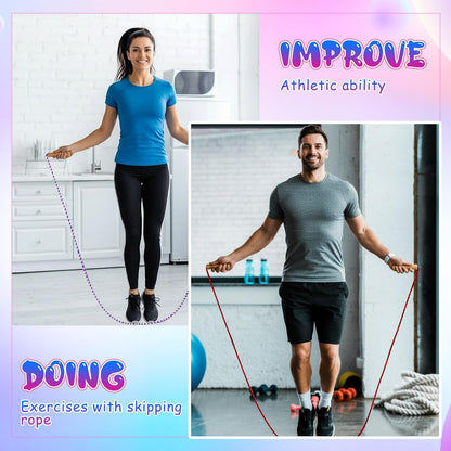 Aoriher Kids Jump Rope Adjustable Skipping Rope for Fitness Activity