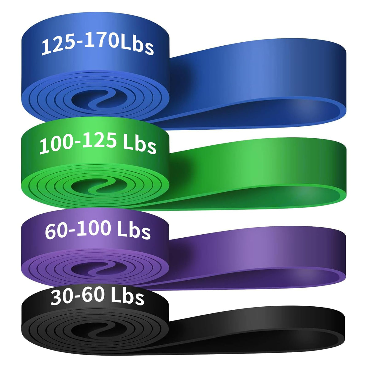 Alllvocles Resistance Band, Pull Up Bands, Pull Up Assistance Bands, Workout Bands, Exercise Bands, Resistance Bands Set for Legs, Working Out, Muscle Training, Physical Therapy, Shape Body, Men Women