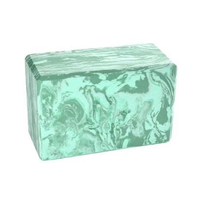 Hugger Mugger 4 in. Foam Yoga Block - Strong and Stable, Beveled Edges for Comfort, Most Favored Block Size, Helps with Alignment and Support in Many Poses