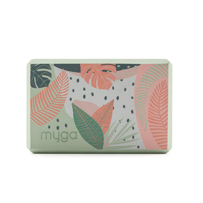 MYGA Yoga Block,Lightweight EVA Foam Yoga Brick,High Density Non-Slip Block for Yoga Poses, Pilates, Balance and Flexibility