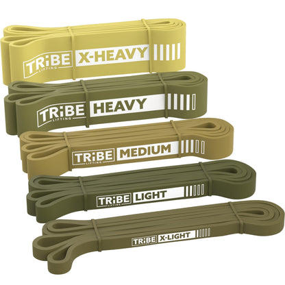 Long Resistance Bands Set, 5 Pull Up Assistance Bands for Working Out
