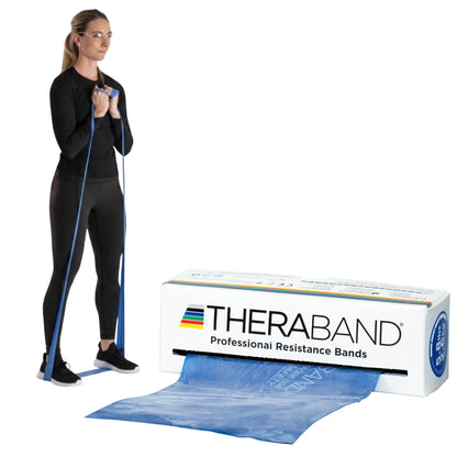 THERABAND Resistance Bands, Exercise Band, Physical Therapy, Rubber, Yellow