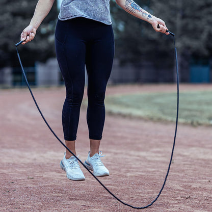 Elite Jumps 1-inch Beaded Jump Rope, Adjustable Shatterproof