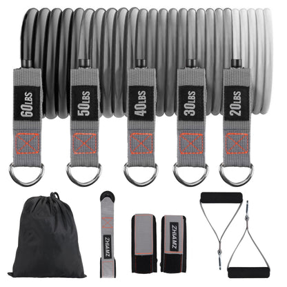 Resistance Bands with Handles, Exercise Bands with Handles, Door Anchor