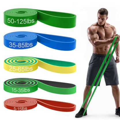 Pull Up Bands, Resistance Bands Set, Exercise Workout Bands for Men & Women, Ideal for Body Stretching, Physical Therapy and Muscle Training