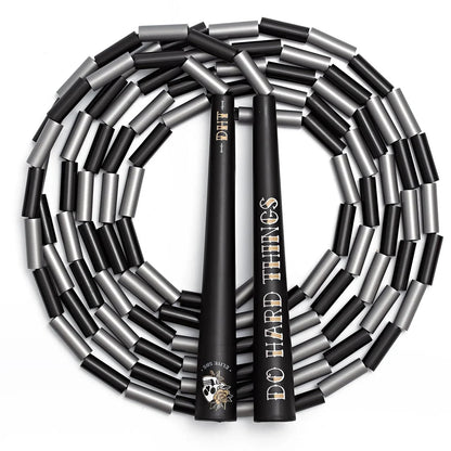 Elite Jumps Edge Beaded Adjustable Jump Rope, Do Hard Things