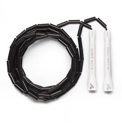 Elite Jumps 1-inch Beaded Jump Rope, Adjustable Shatterproof
