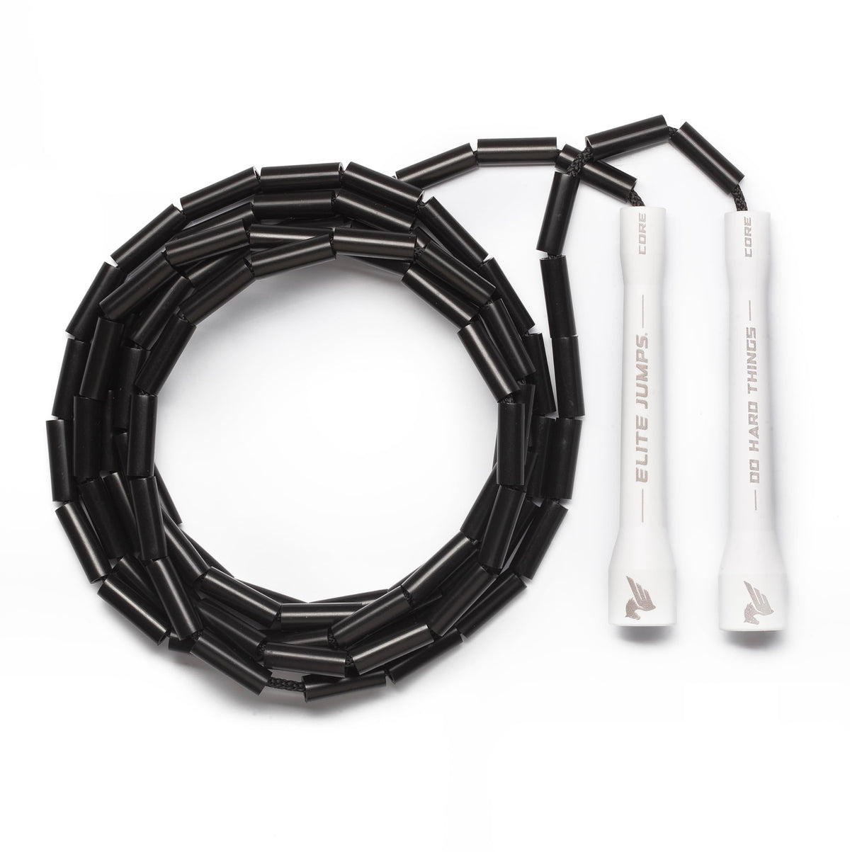 Elite Jumps 1-inch Beaded Jump Rope, Adjustable Shatterproof