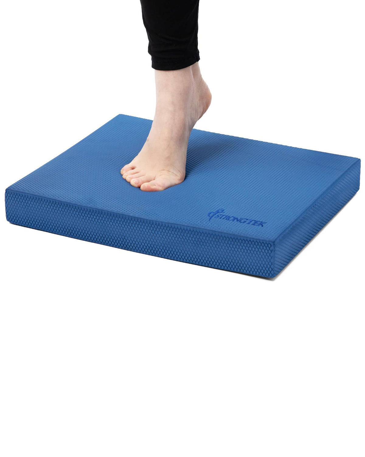 StrongTek Foam Balance Pad, High-Density TPE, 15.8 x 13 x 2 in, Non-Slip