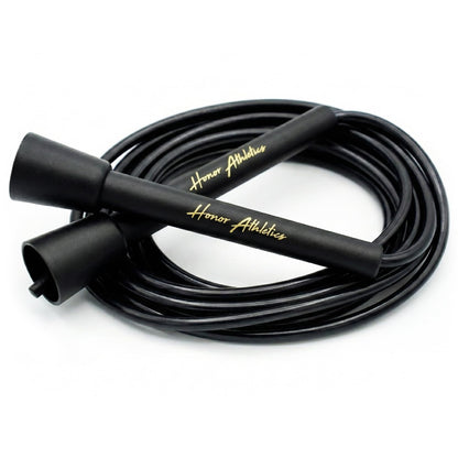 HONOR ATHLETICS Speed Rope, Skipping Rope - Best for Double Under, Boxing, MMA, Cardio Fitness Training Condition - Jump Rope