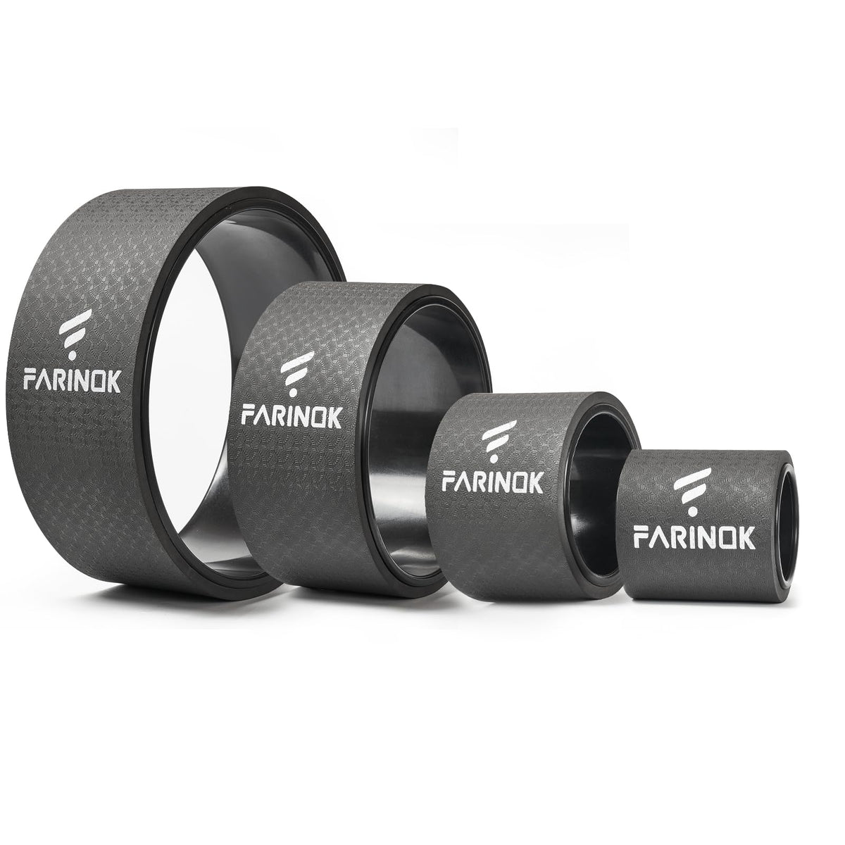 Cork Roller, Yoga Wheel, Upgraded Back Wheels for Pain Relief & Stretching